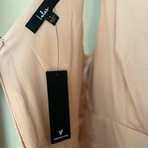 NWT Thoughts of Hue Blush Surplice Maxi Dress - Picture 6 of 6